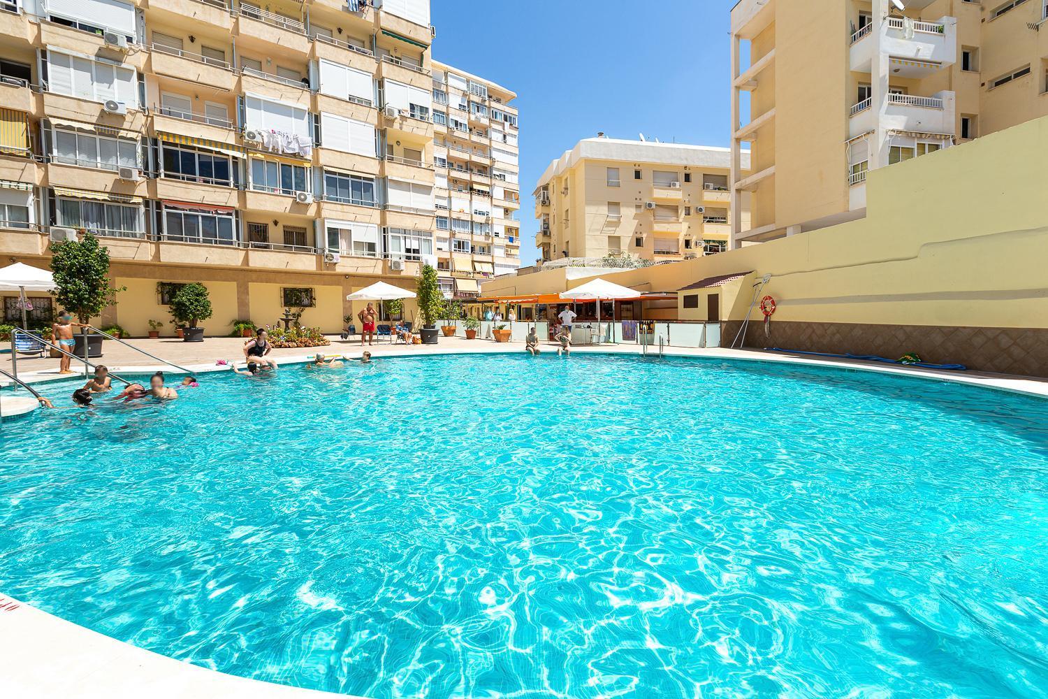 Ver621 - Estudio Con Vistas Al Mar, Wifi, Piscina, Centro A 100 Metros, Playa A 600 Metros Torremolinos Exteriér fotografie
